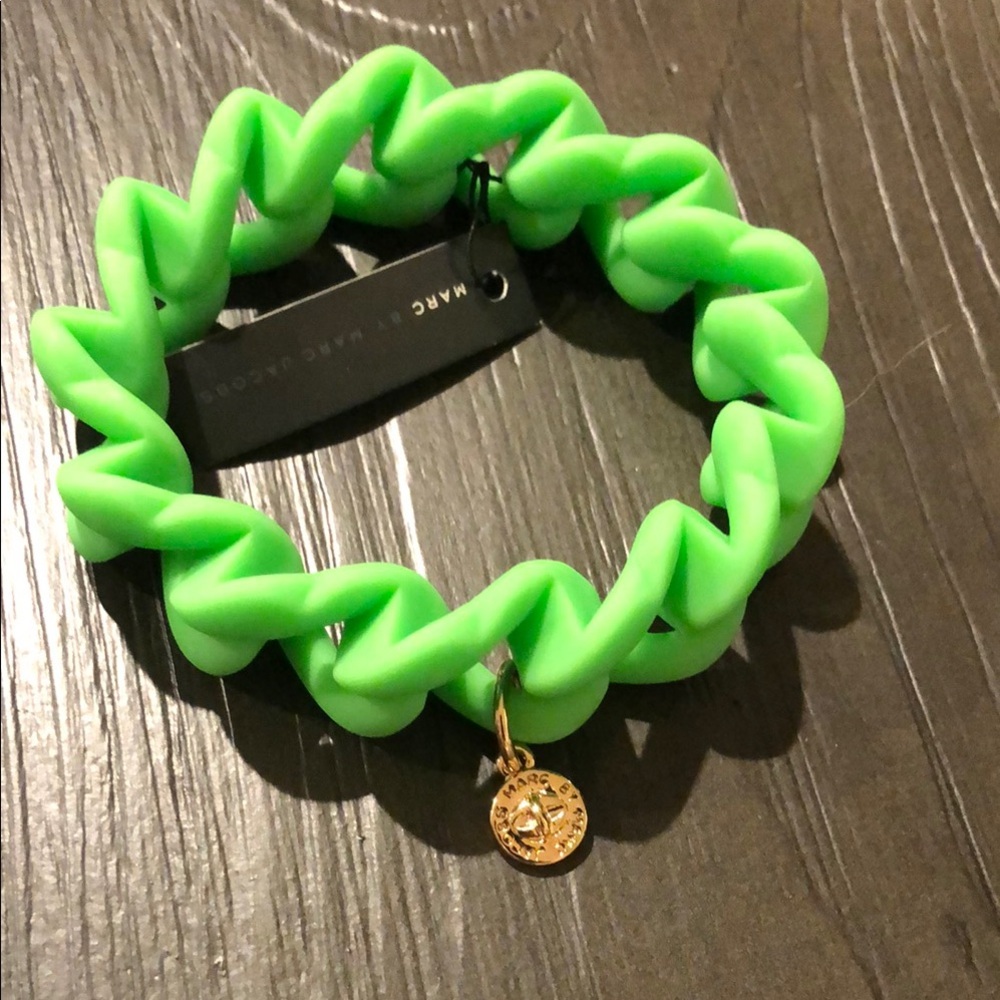 Marc by Marc Jacobs Green Silicone Bracelet